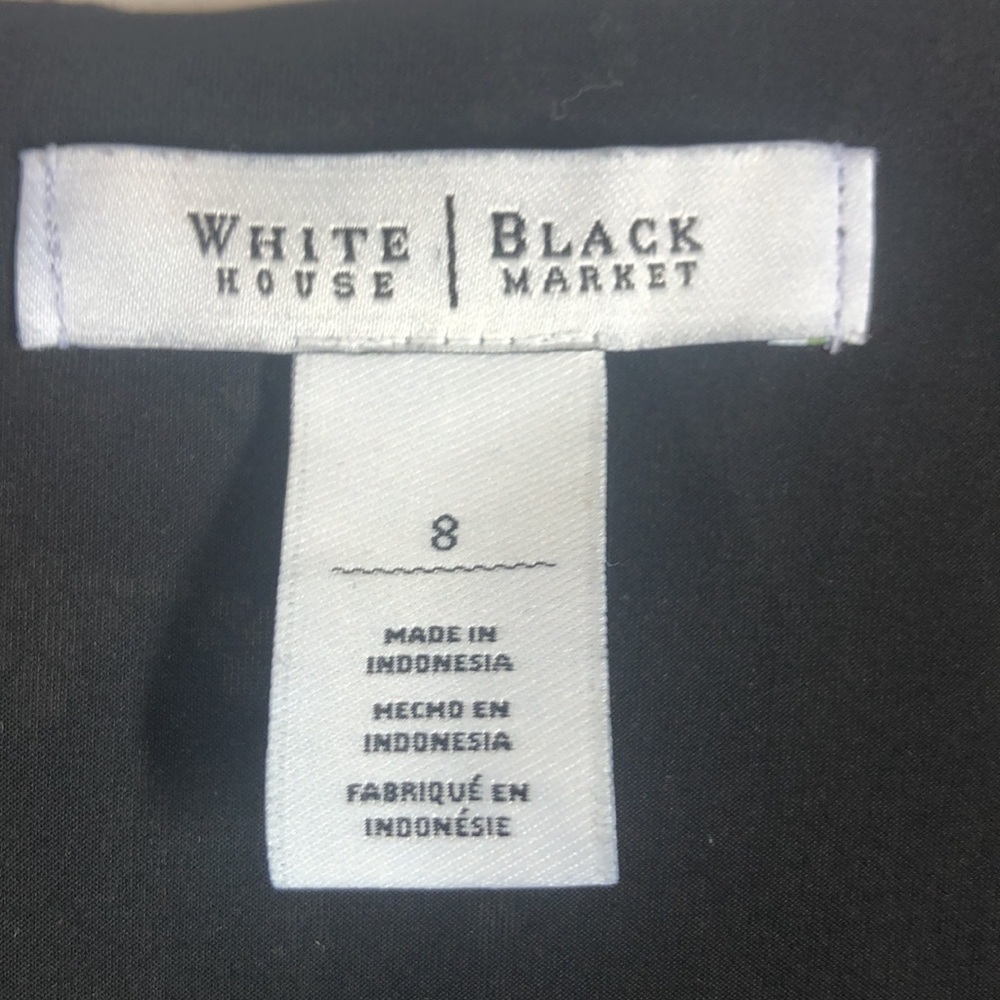 White House|Black Market black dress - Picture 2 of 11